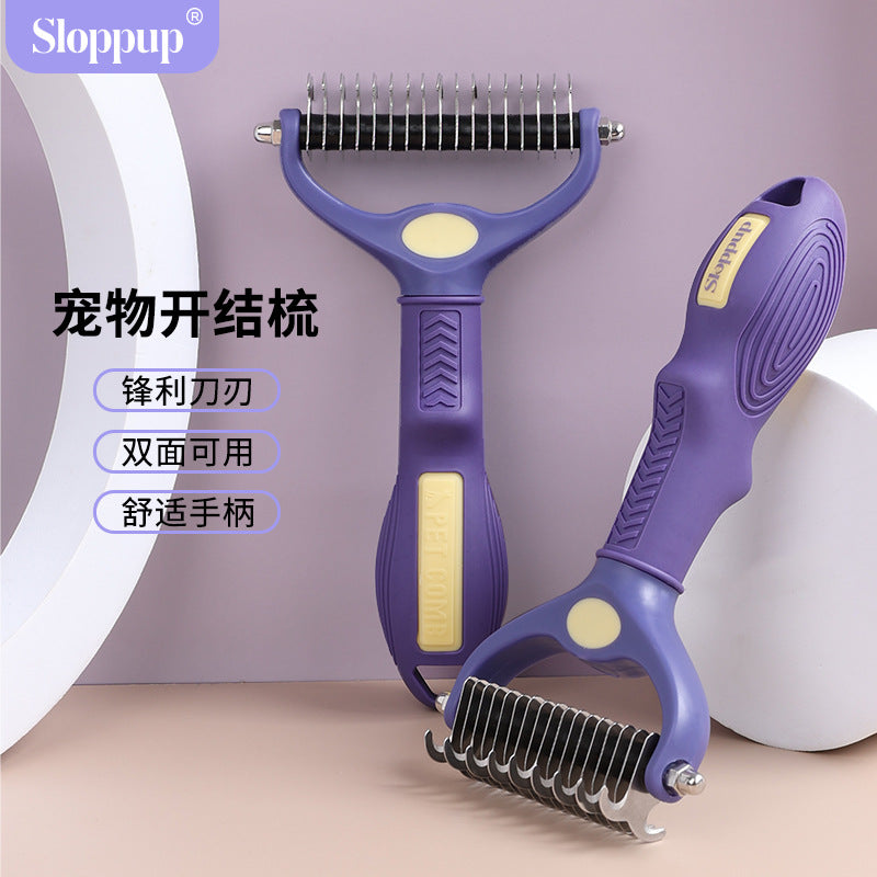 Cepillo Quitapelos para Perros – Elimina el 90% del Pelo Suelto