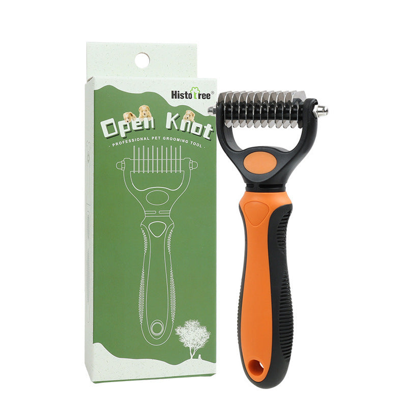 Cepillo Quitapelos para Perros – Elimina el 90% del Pelo Suelto