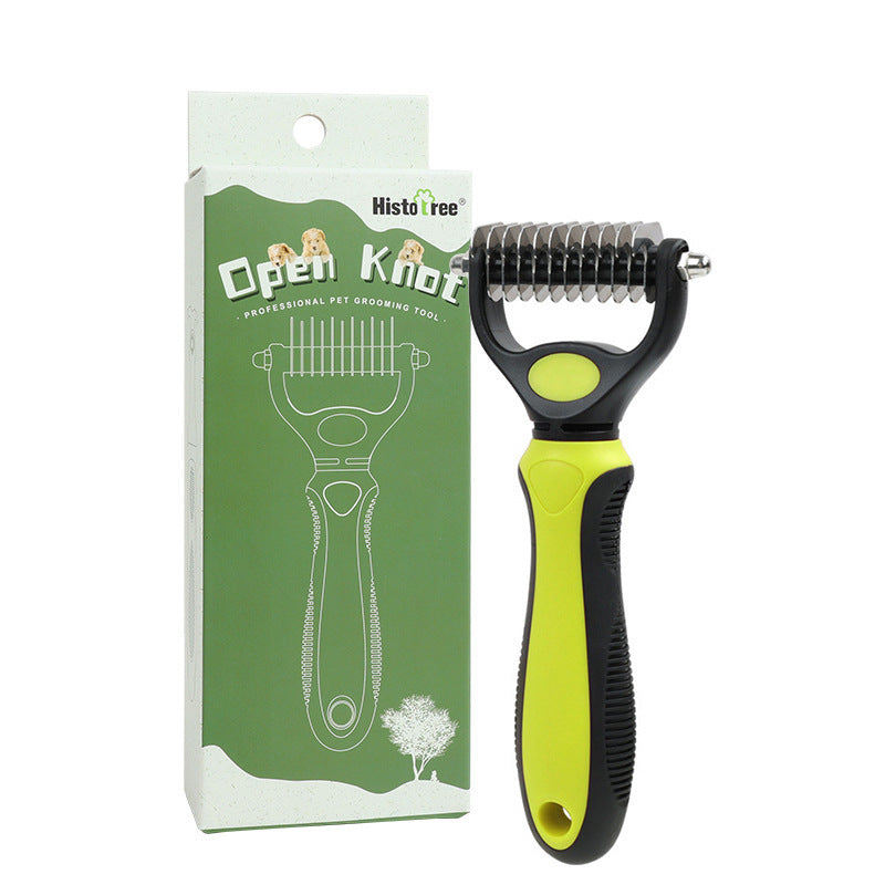 Cepillo Quitapelos para Perros – Elimina el 90% del Pelo Suelto