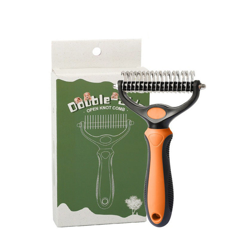 Cepillo Quitapelos para Perros – Elimina el 90% del Pelo Suelto