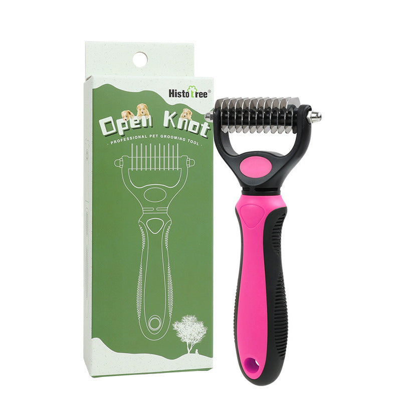 Cepillo Quitapelos para Perros – Elimina el 90% del Pelo Suelto