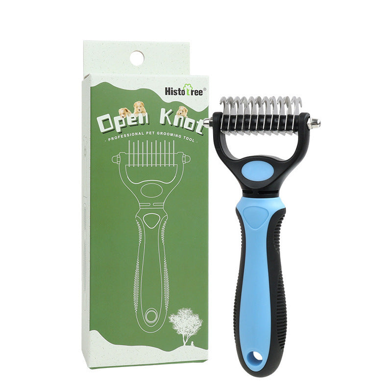 Cepillo Quitapelos para Perros – Elimina el 90% del Pelo Suelto