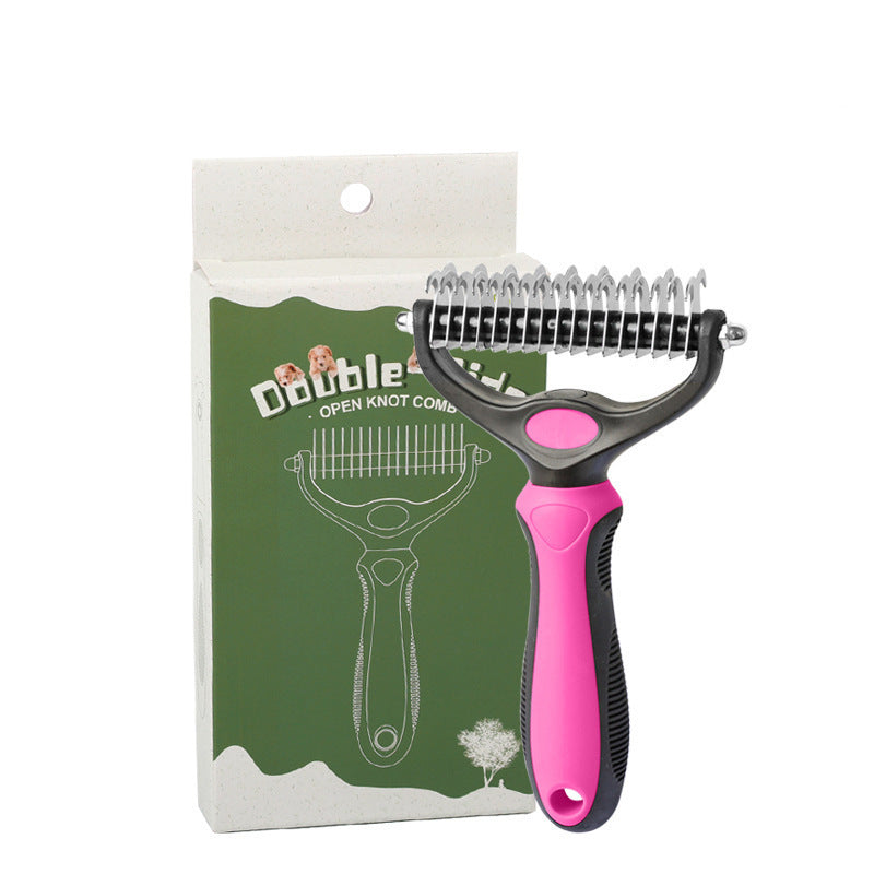 Cepillo Quitapelos para Perros – Elimina el 90% del Pelo Suelto